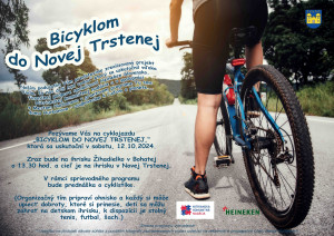 bicyklom do Trstenej